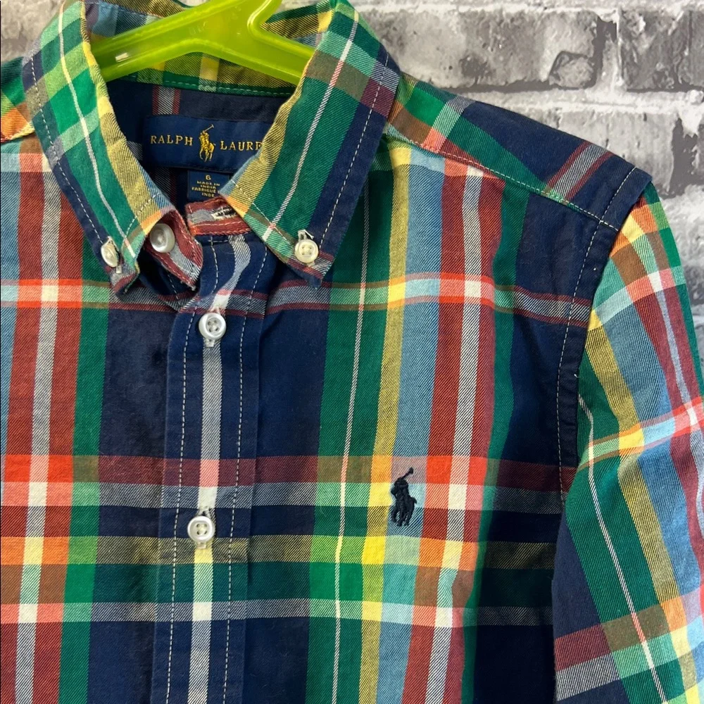Ralph Lauren vibrant plaid